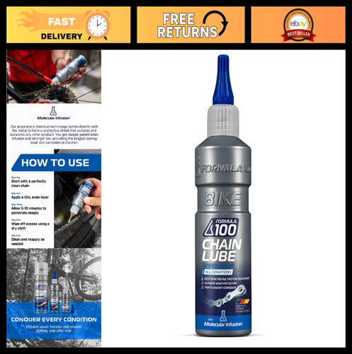 All weather bike - chain, lube